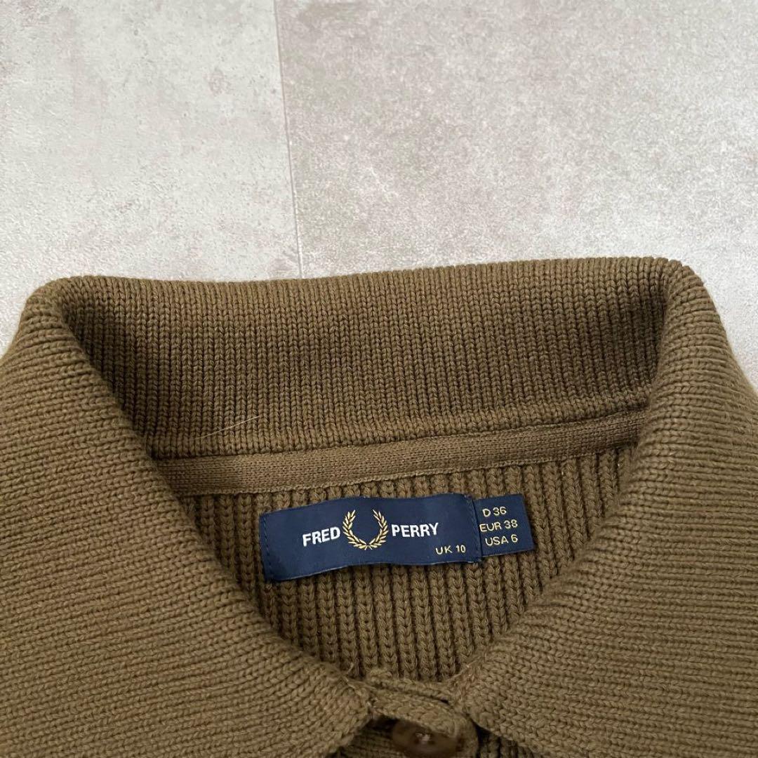 FRED PERRY × Ray BEAMS / 別注 カラー カーディガン