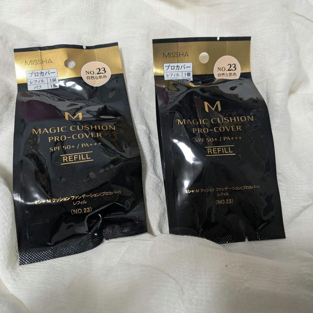 MISSHA MAGIC CUSHION PRO-COVER リフィル 2点