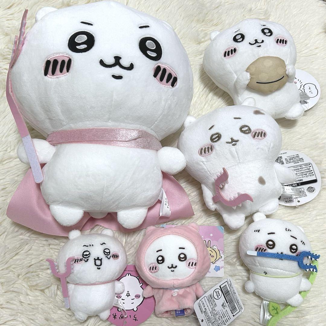 ちいかわ ぬいぐるみ 6点セット - メルカリ