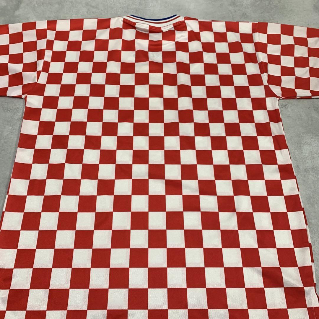 2025超人気 game 90s Lotto shirt ユニフォーム サッカークロアチア代表 ウェア