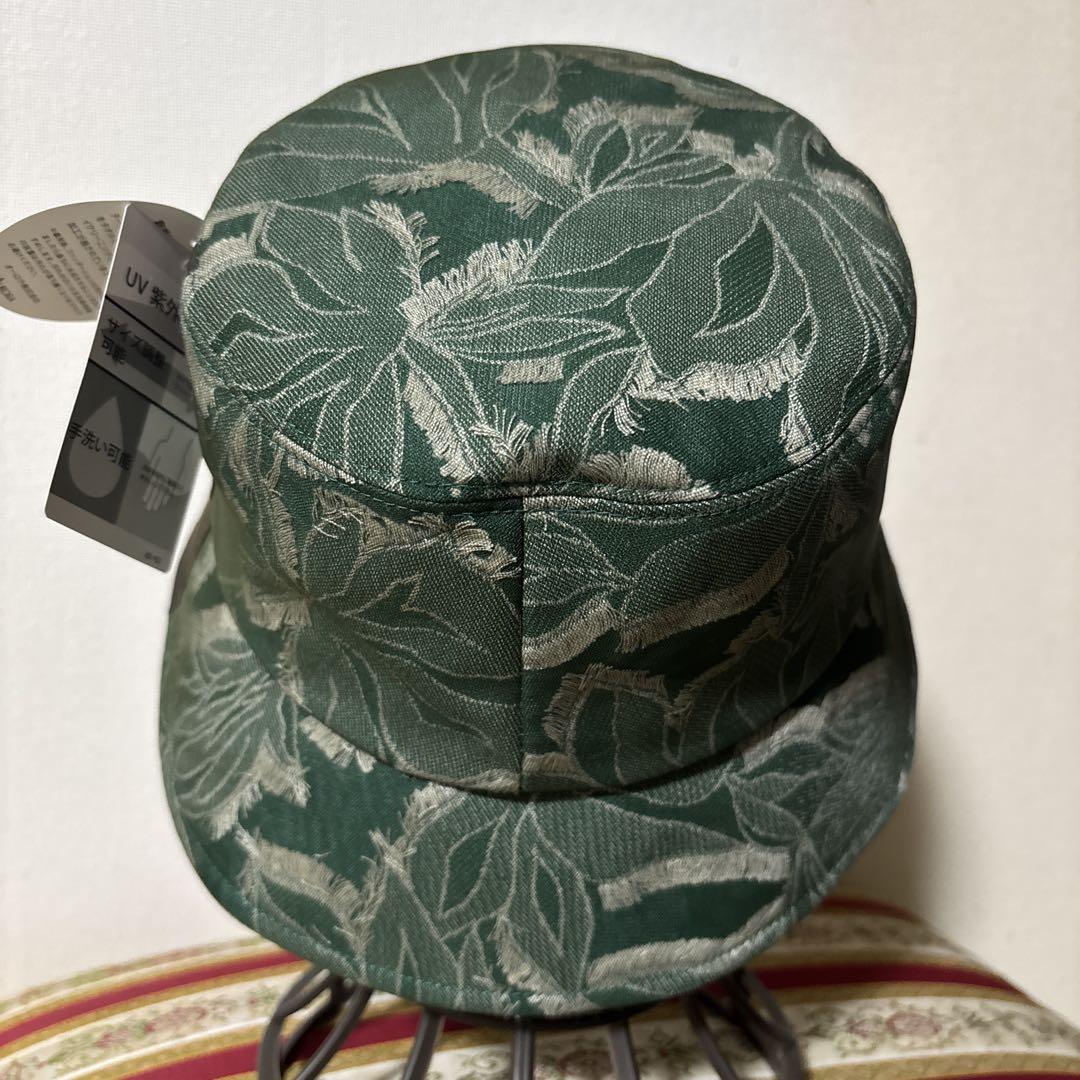 LANVIN COLLECTION ランバンコレクション バケットハット 緑