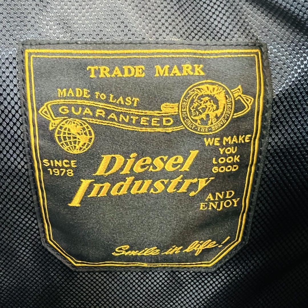 希少 DIESEL 2way ビジネスバッグ レザー メッシュ ディーゼル
