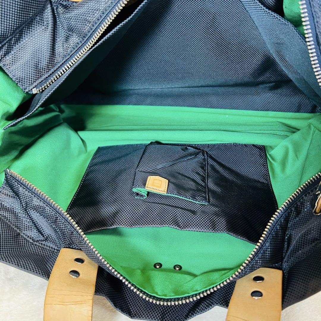 希少 DIESEL 2way ビジネスバッグ レザー メッシュ ディーゼル