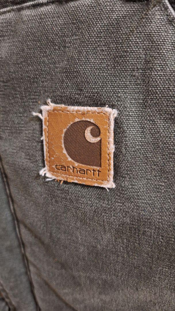Carhartt オリーブグリーン、 ダックベスト、USA製