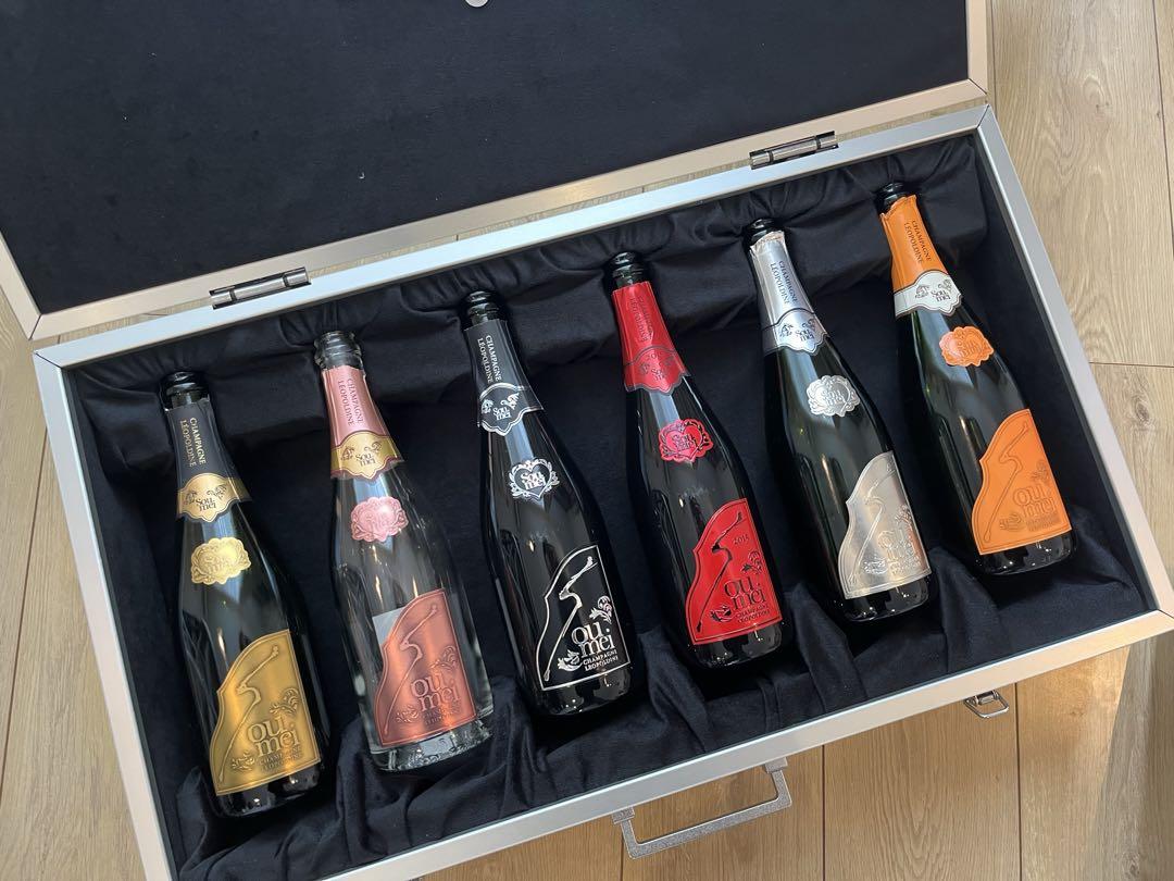 ルイヴィトン シャンパン 未開封（左から2番目） 飲料・酒
