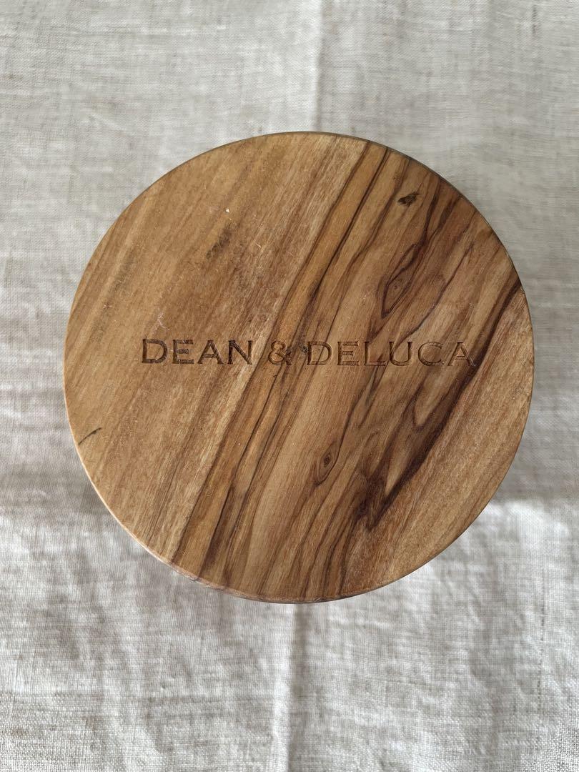DEAN & DELUCA 木製保存容器 ソルトボックスオリーブ 完売品