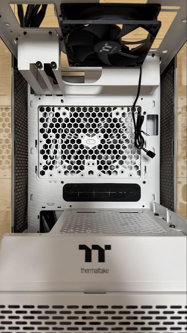 PCケース(自作PC用) Thermaltake The Tower 100 Snow Edition