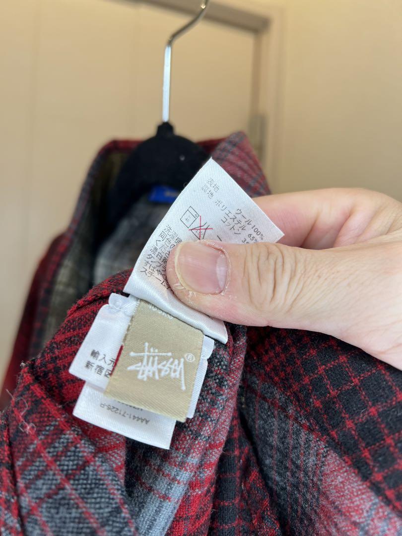 PENDLETON×stussy オンブレチェックチェックシャツ レッド サイズ M｜【公式】カインドオルオンライン  ブランド古着・中古通販【kindal】