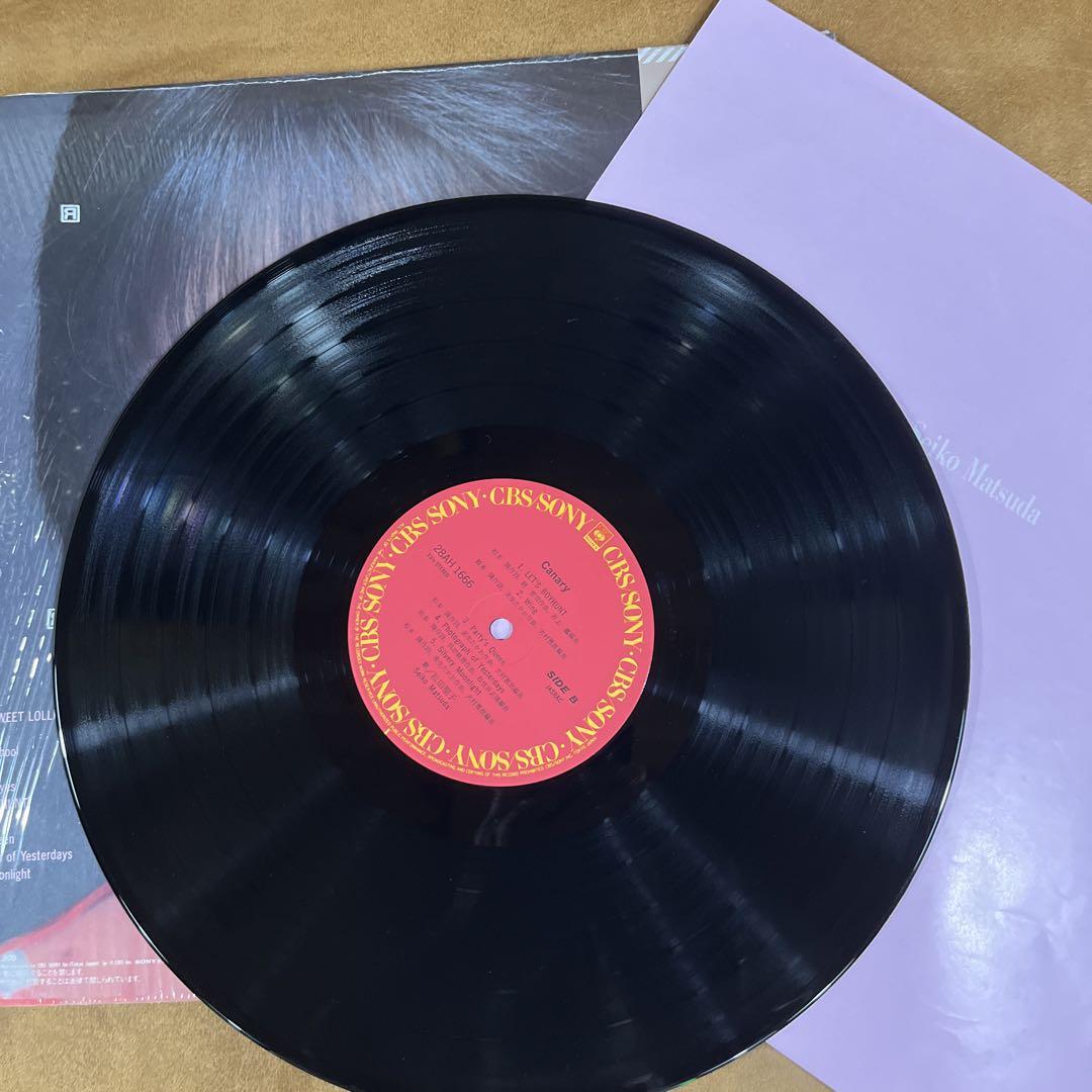 美品 松田聖子 Canary LPレコード citypop - メルカリ