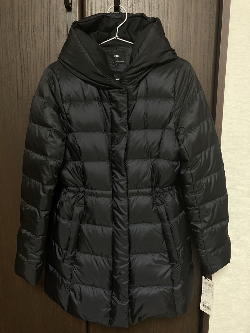 新品✨23区 【洗える】シレータフタ ショート ダウンコート　ブラック　48 23区（大きいサイズ） 【一部先行予約/洗える】シレータフタ