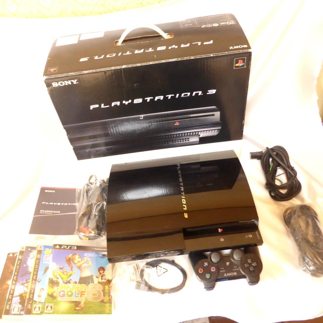 高品質の人気 ☆新品ファン☆最上位モデル♪初期PS2対応 CECHB00☆大容量500GB PS3本体