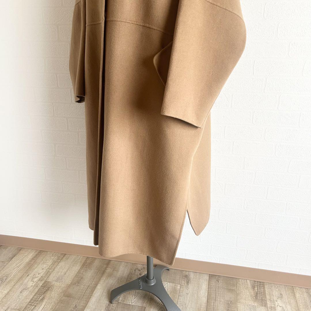 名品✨ルシェルブルー　Hooded Over COAT  キャメル