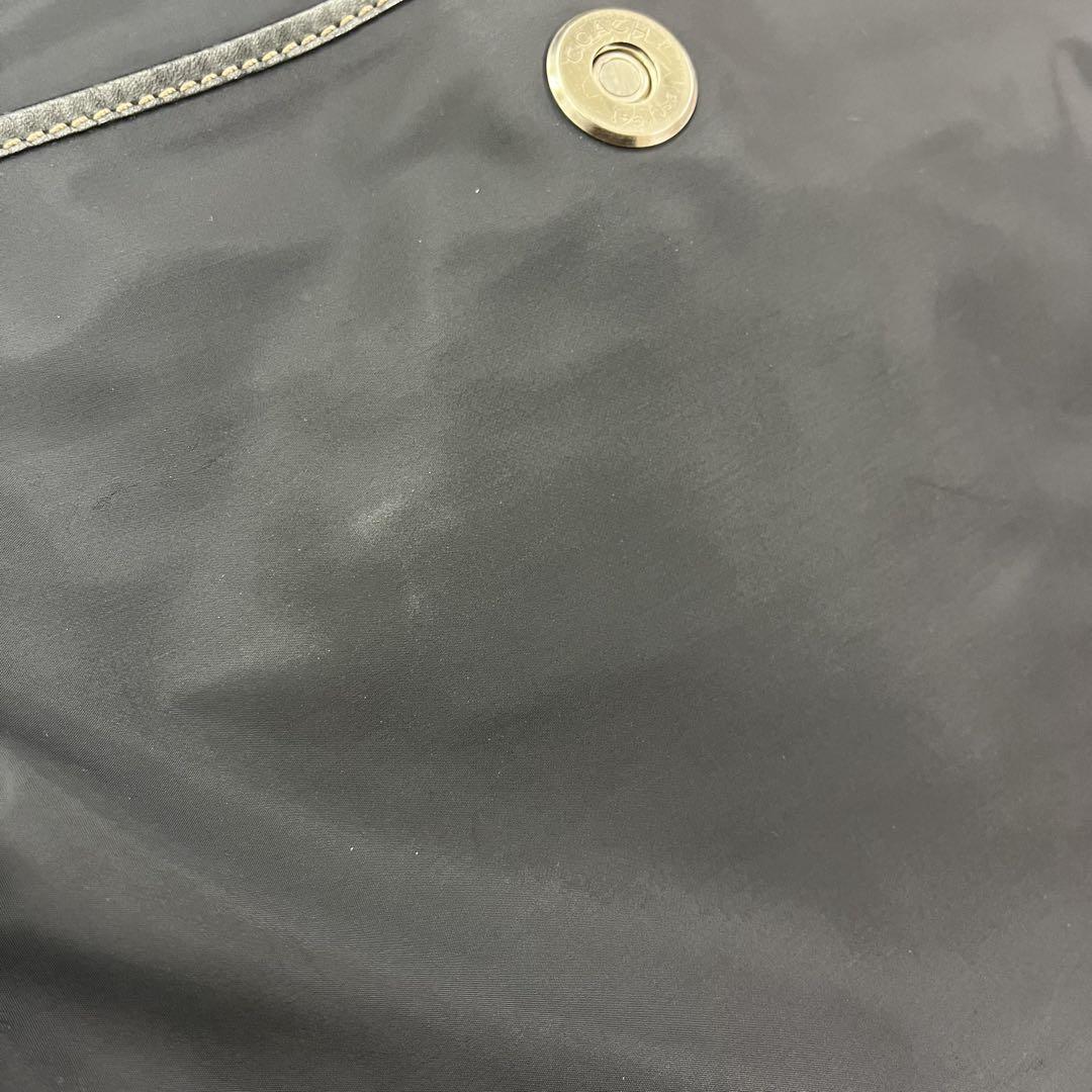 【ポケット多数】coach コーチ ショルダーバッグ 黒