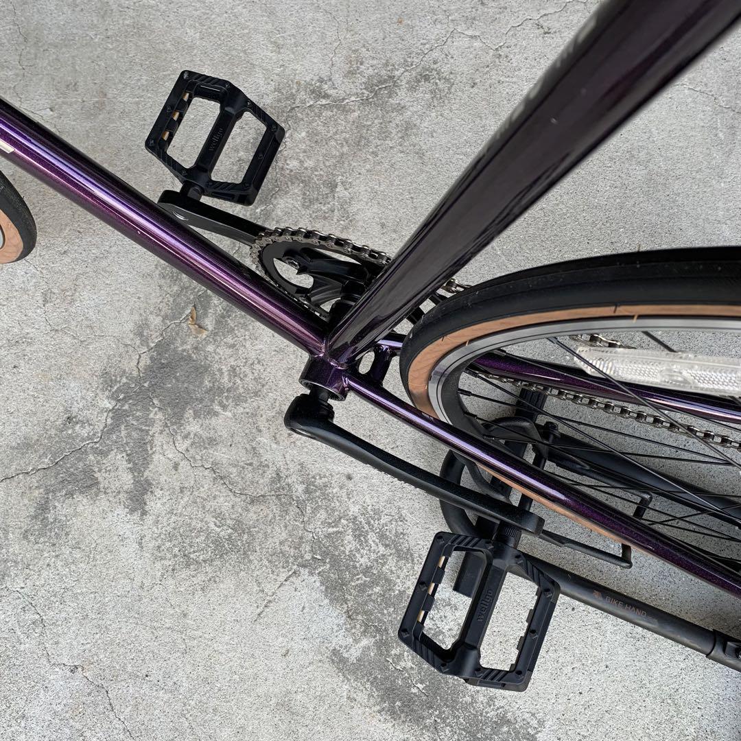 完成品 28インチ FUTUREBIKEダークパープル