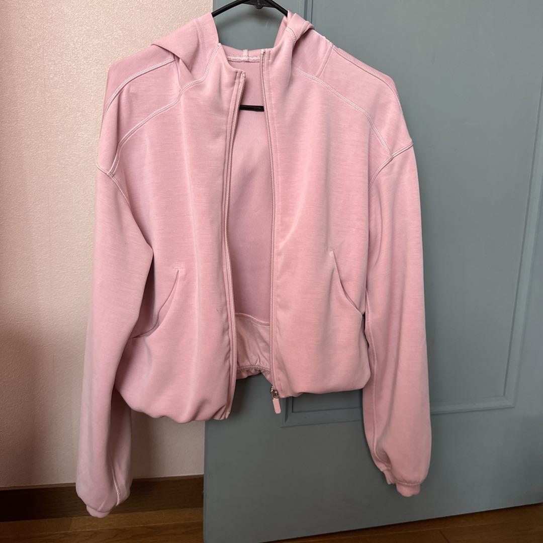 NWT Lululemon Mist Over Windbreaker ~SIZE:6,8 ~Pink Taupe | eBay