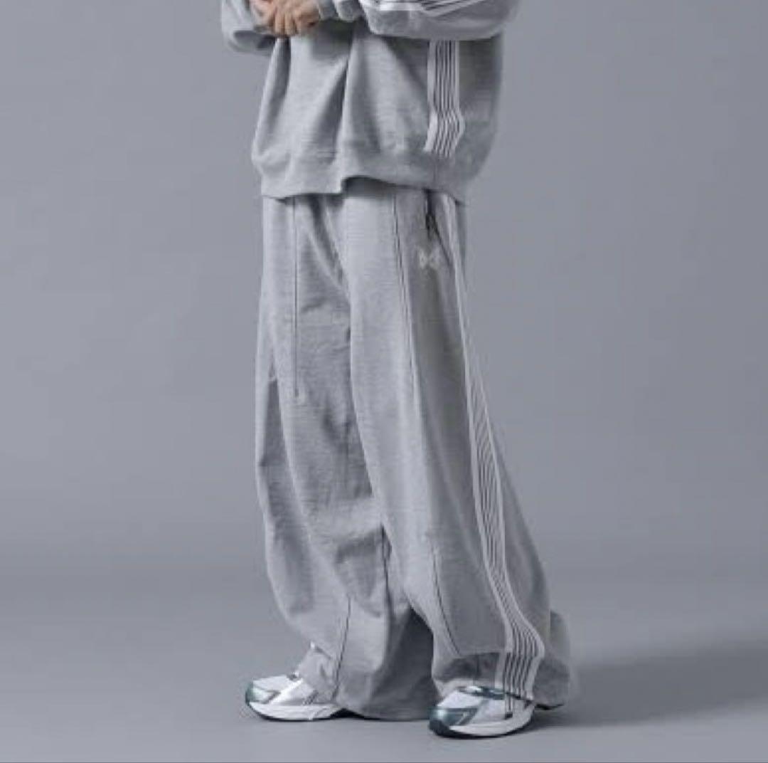 needles LHP 別注　トラックパンツ　スウェット　グレーヒザデル　XS