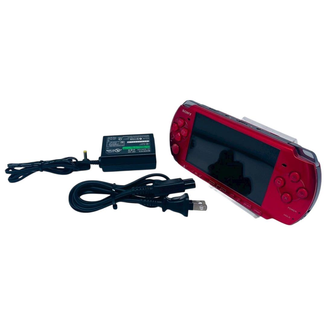 PSP プレイステーション・ポータブルレッド/ブラック PSPJ-30026