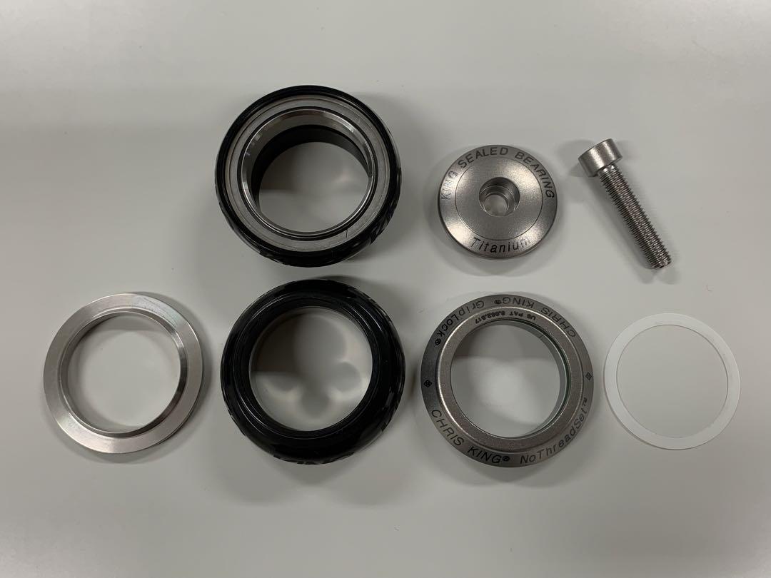 ■ChrisKing NoThreadSet Titanium/Black■