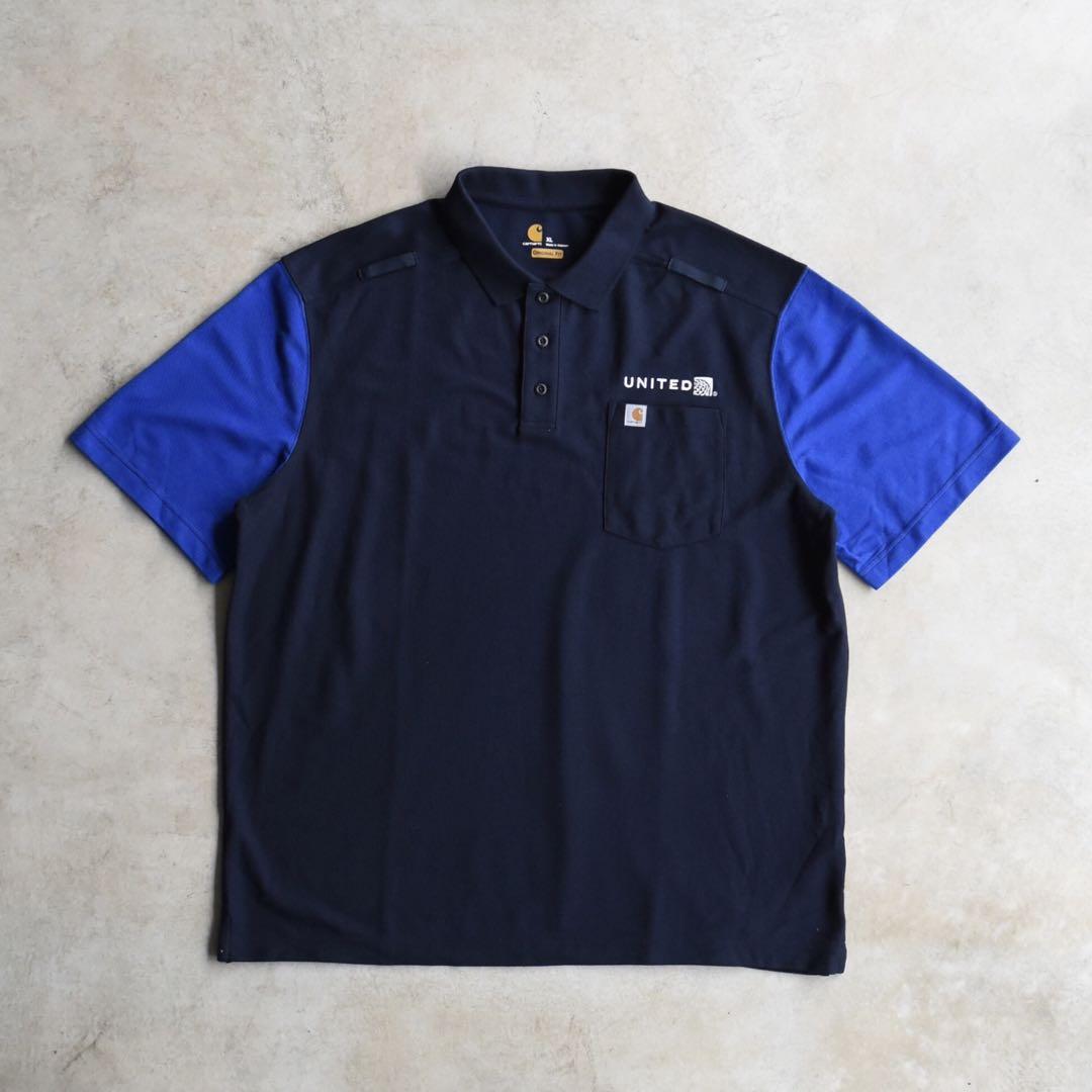 Carhartt×UNITED カーハート ポロシャツ ユナイテッド企業物 XL