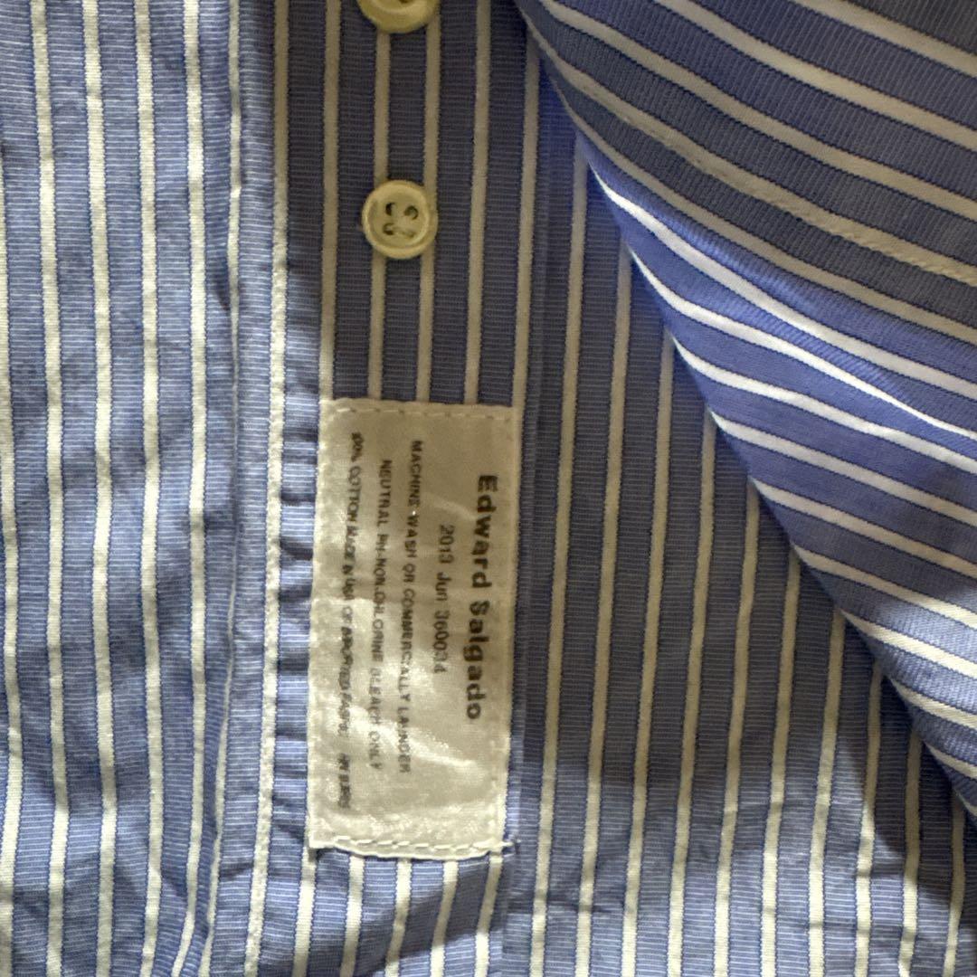 Brooks Brothers USA製 半袖オックスフォード　ストライプシャツ