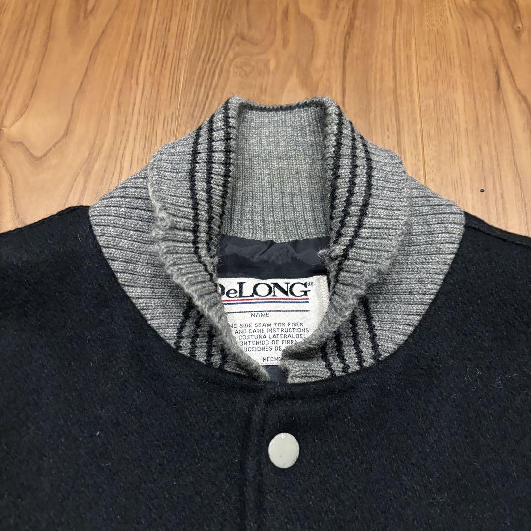 DELONG USA製 ロング スタジャン ファラオジャケット ブラック