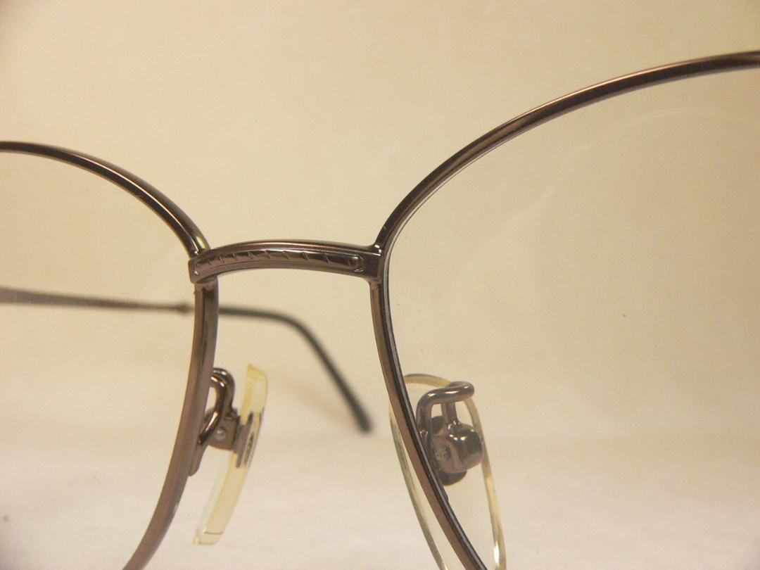 TRUSSARDI ヴィンテージ 眼鏡 フレーム メタルボストン トラサルディ