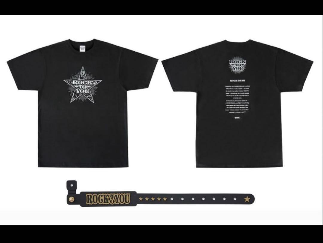 新品入荷 横山裕 メルカリ - オリジナルTシャツ&リストバンド ROCKTOYOU アイドル