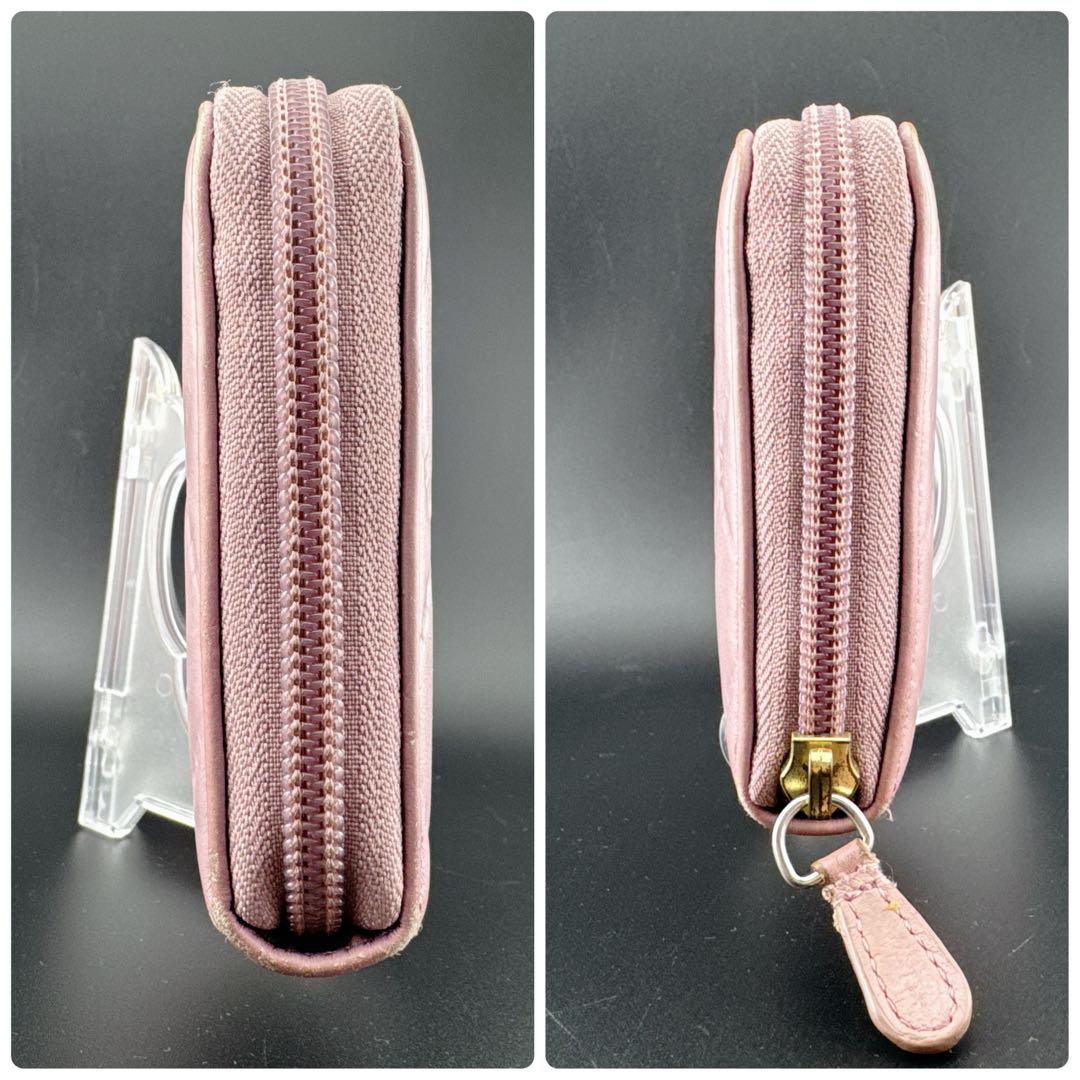 【美品】vivienne Westwood 長財布 オーブ総柄 レザー 箱付き