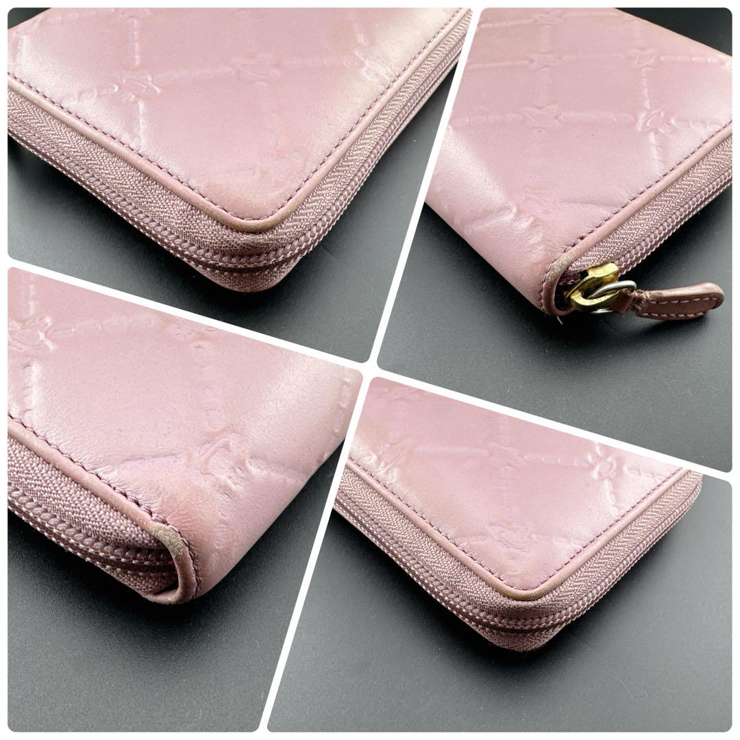 【美品】vivienne Westwood 長財布 オーブ総柄 レザー 箱付き