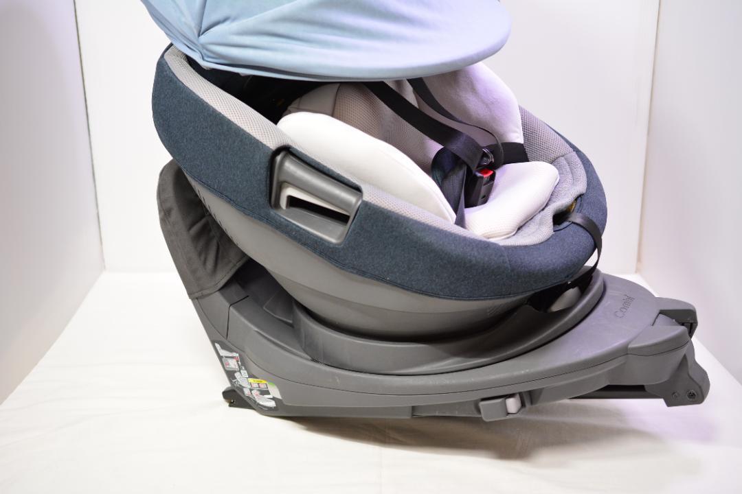【美品】コンビ the s isofix CG-TRL エッグショック ブルー