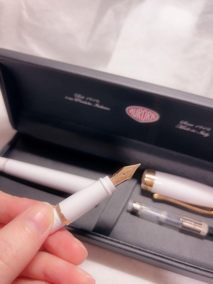 豪華で新しい AURORA 万年筆 EF コルチナ スタジオーネ イプシロン 筆記具