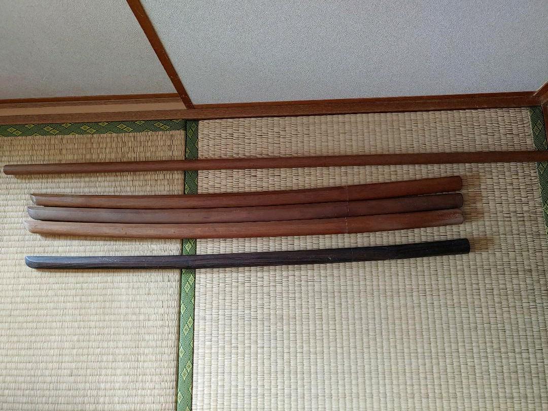 木刀と杖