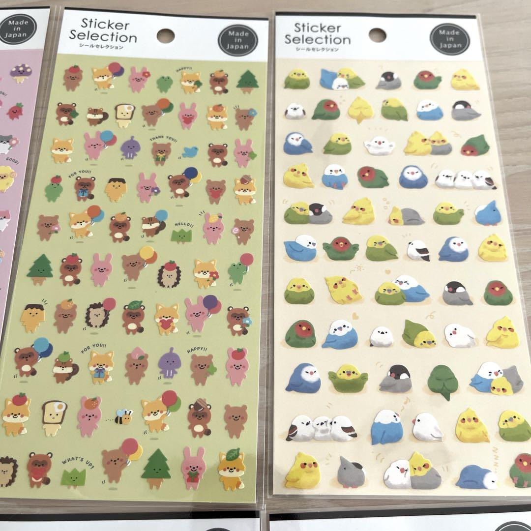 セリア◉シールセレクション動物シリーズ