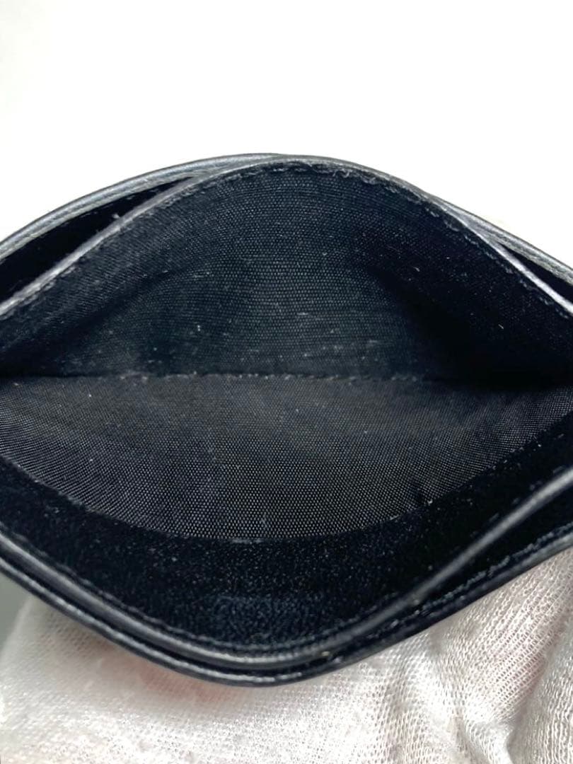 サンローラン カサンドラ ハートモチーフ レザー カードケース 名刺入れ サンローラン カサンドラ ハートモチーフ レザー カードケース 名刺入れ