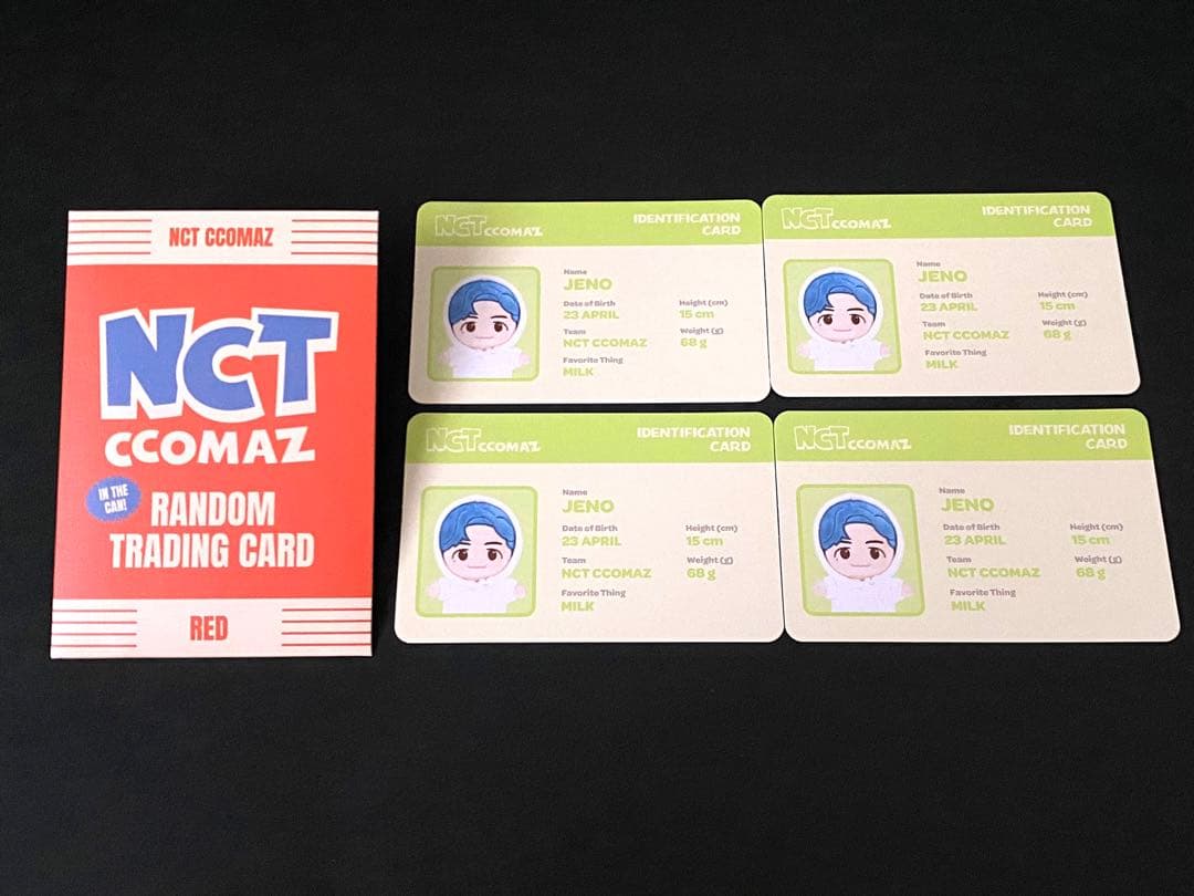 新しいコレクション NCTDREAM ジェノ ccomaz md トレカ red