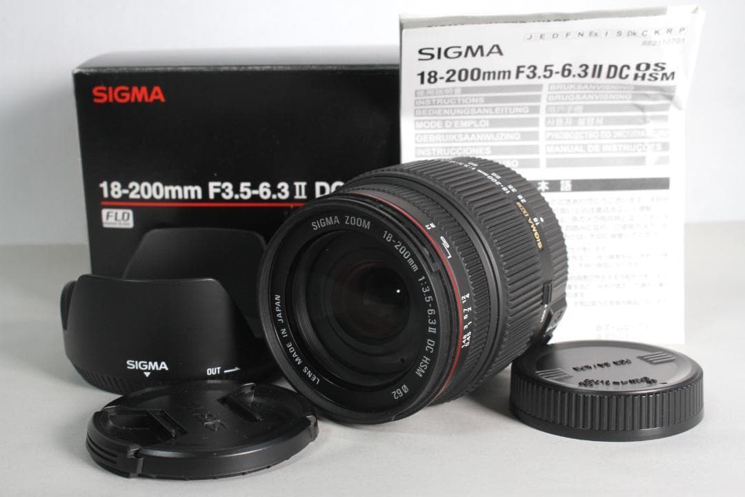 SIGMA 18-200mm F3.5-6.3 II DC HSM PENTAX