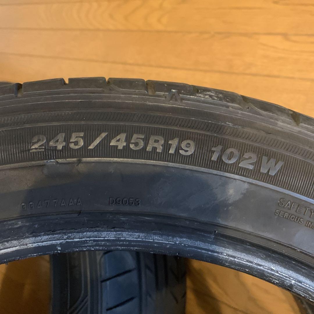 GOOD YEAR 245/45R19 2本