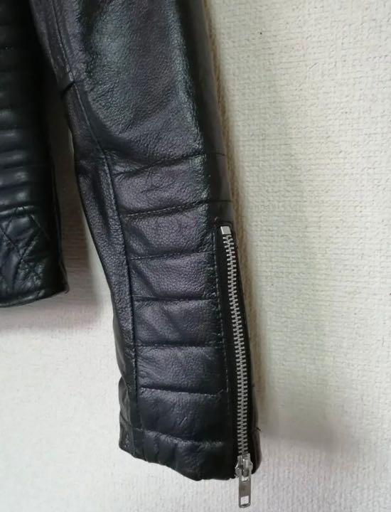 ライダースジャケット レザージャケット 黒