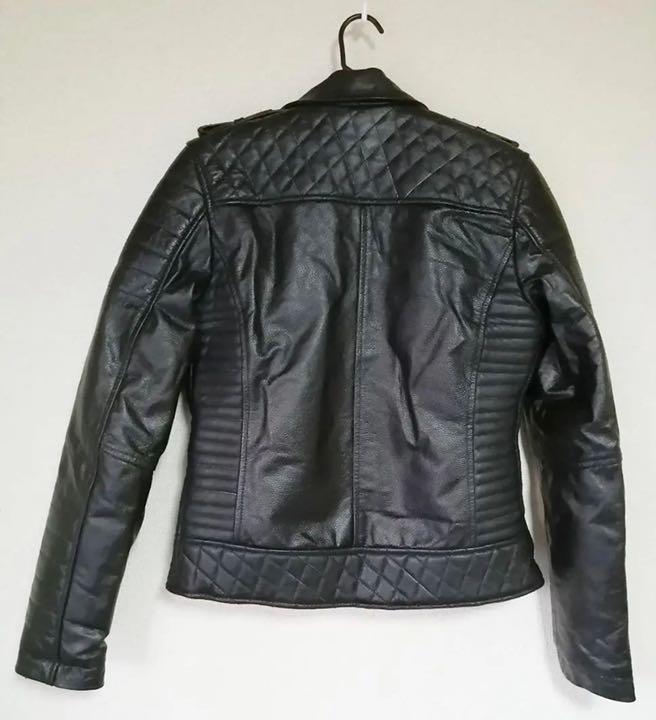 ライダースジャケット レザージャケット 黒