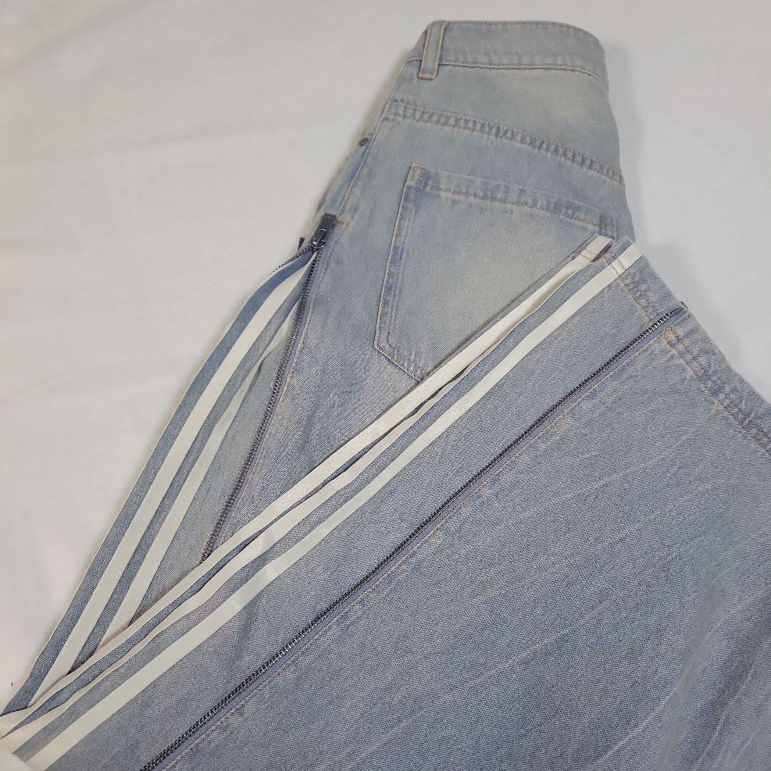 adidas　デニムジップパンツ JX9210　size27 新品