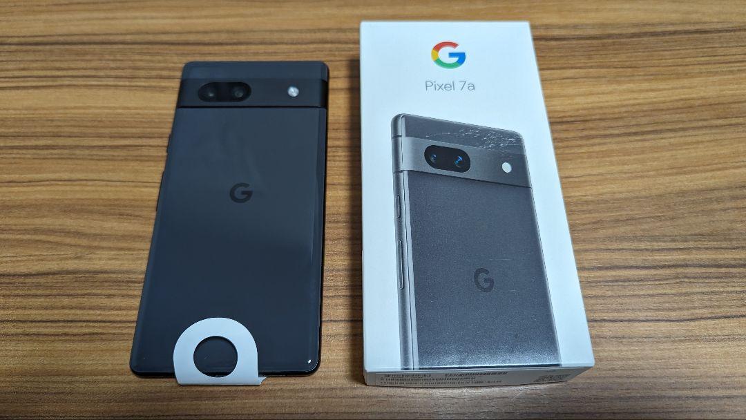Pixel7a　本体　128GB チャコール　極美品