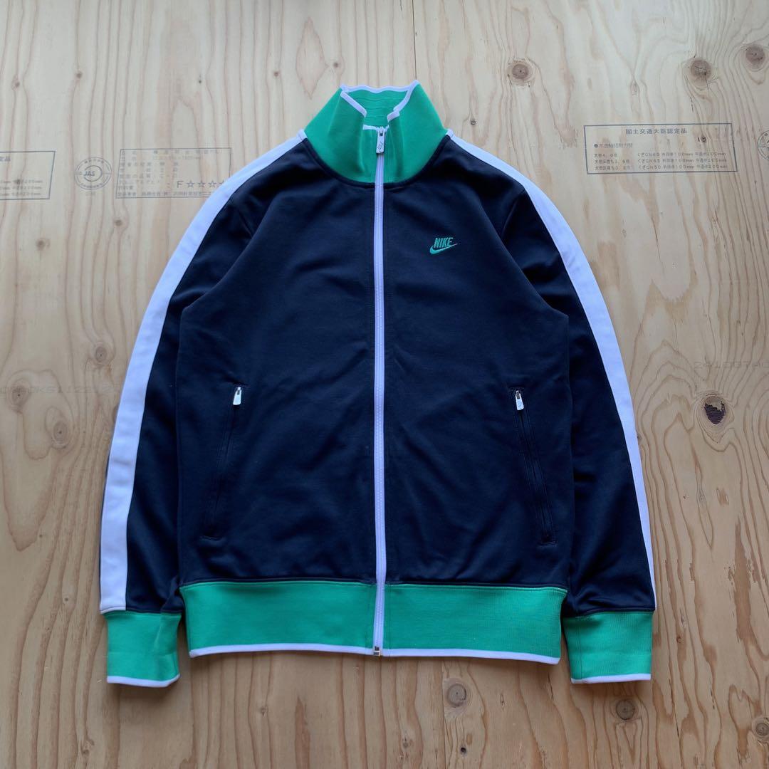美品　菅田将暉　着用　NIKE ナイキ　トラックジャケット NIKE - 菅田将暉着用 00s NIKE ナイキ トラックジャケット 刺繍