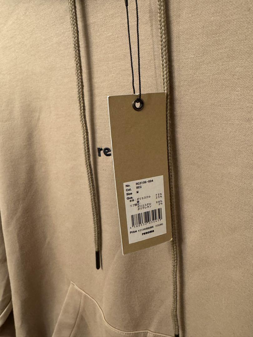 renoma paris ビックロゴロングスリーブ renoma paris ビックロゴロングスリーブ