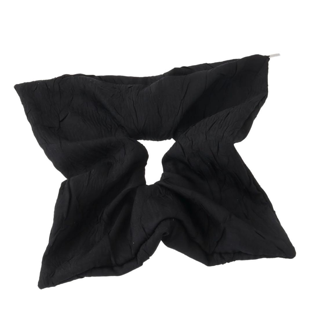 heyep×MANOF Square Medium Scrunchie シュシュ