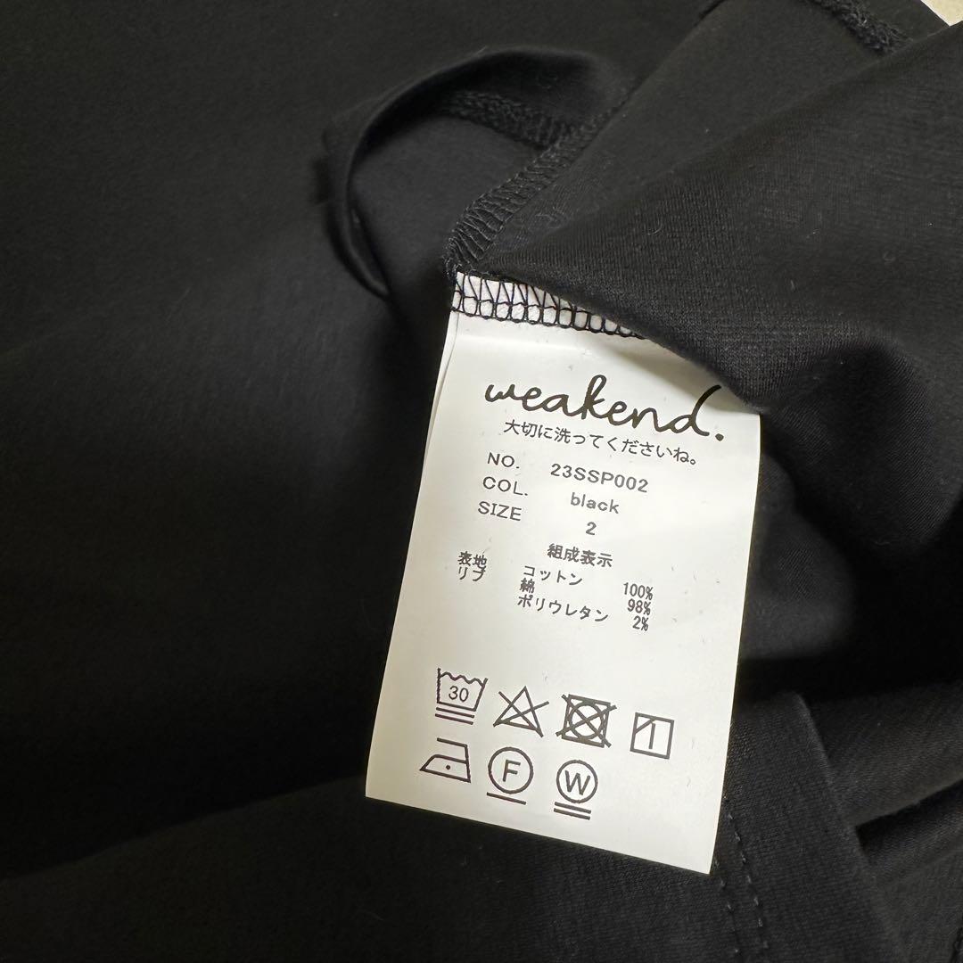 weakend. 五分袖Tシャツ