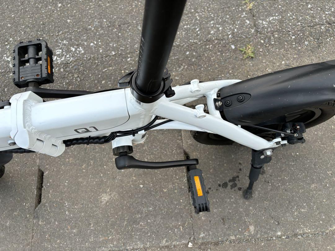 Hold On Q1 折りたたみ自転車 ホワイト