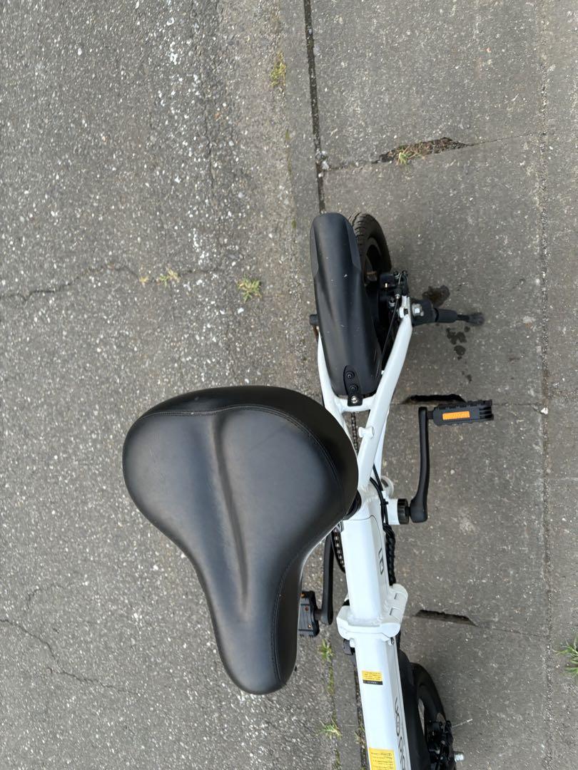 Hold On Q1 折りたたみ自転車 ホワイト