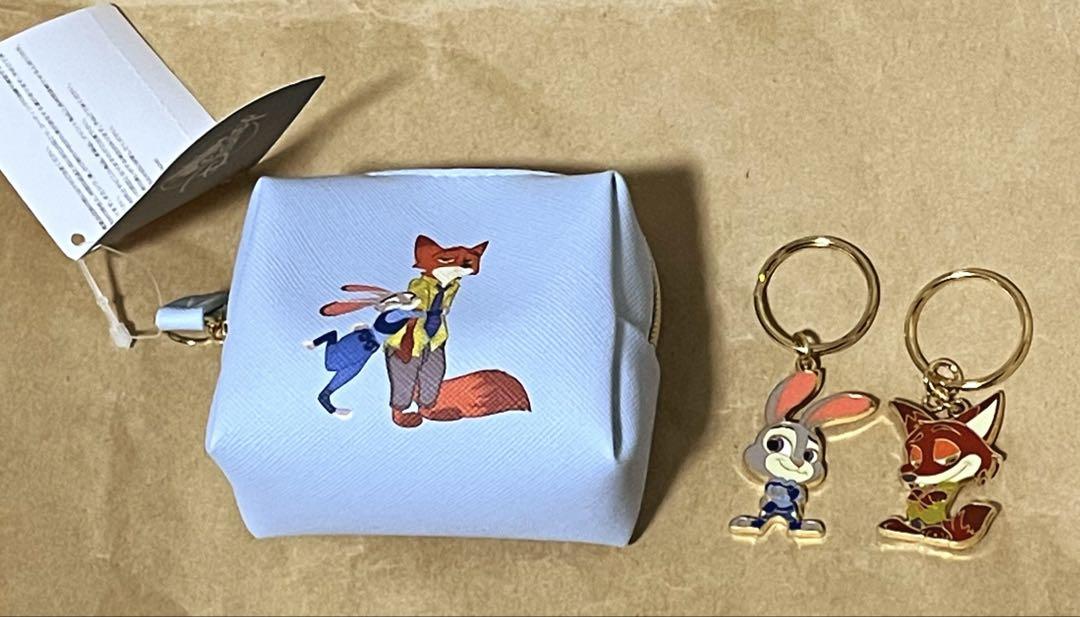 ズートピア ジュディ＆ニック フラッシュ キーホルダー ストラップ でふぉラバ！ ズートピア キーホルダー｜商品情報｜タカラトミー