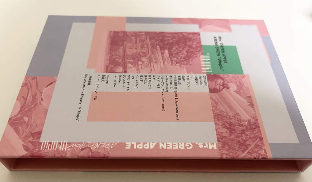 【初回限定盤】Mrs. GREEN APPLE Utopia Blu-ray