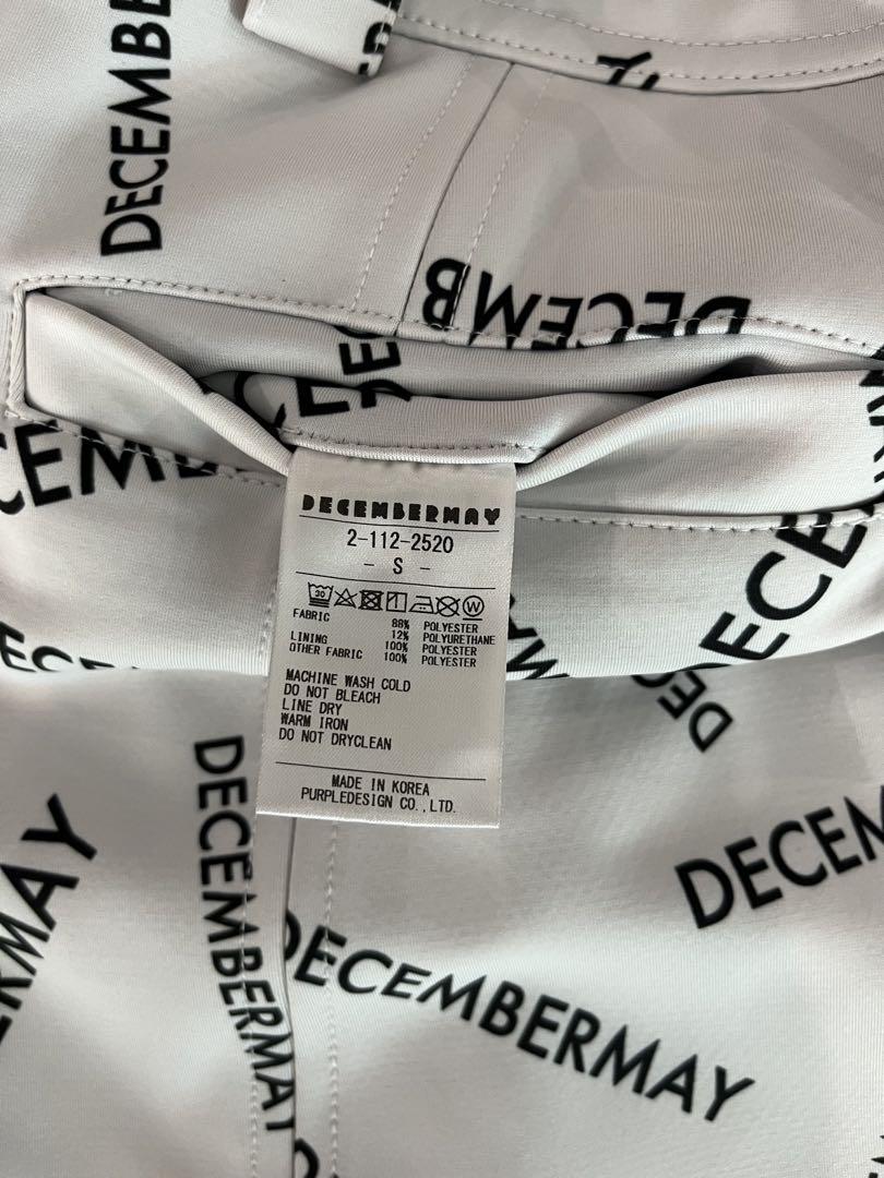 DECEMBERAY ロゴプリント スカート DECEMBERAY ロゴプリント スカート